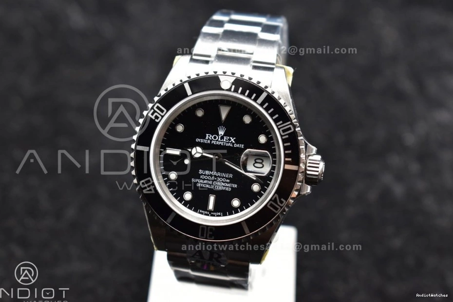 16610 Steel SH3135 Edition Best V on Bracelet Submariner 1136 Bright Black ARF1:1 SS 904L LN 1015